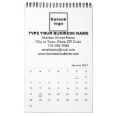 Marque commerciale sur calendrier (Jan 2027)