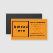 Marque commerciale sur carte magnétique couleur or (Devant / Derrière)