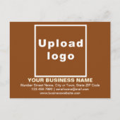 Marque commerciale sur carte postale Brown (Devant)