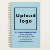 Marque commerciale sur couverture bleu clair du pl (Devant)