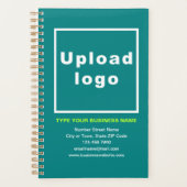 Marque commerciale sur couverture verte Turquoise (Devant)