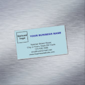 Marque commerciale sur petite carte magnétique ble (In Situ)