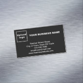 Marque commerciale sur petite carte magnétique noi (In Situ)