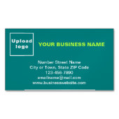 Marque commerciale sur petite carte magnétique ver (devant)