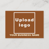 Marque commerciale sur petite carte rectangle Brow (Dos)