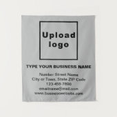 Marque commerciale sur Tapisserie gris (Devant)