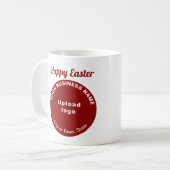 Marque d'affaires rouge | Pâques | Tasse (Devant gauche)