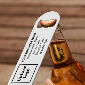 Marque d'affaires sur Bottle Opener