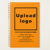 Marque d'affaires sur la couverture couleur orange (Devant)