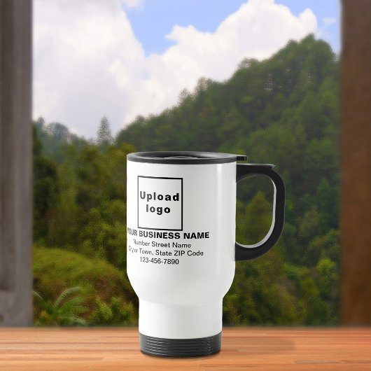 Marque d'affaires sur la Mug Voyage