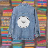 Marque d'affaires sur la veste Denim pour femmes