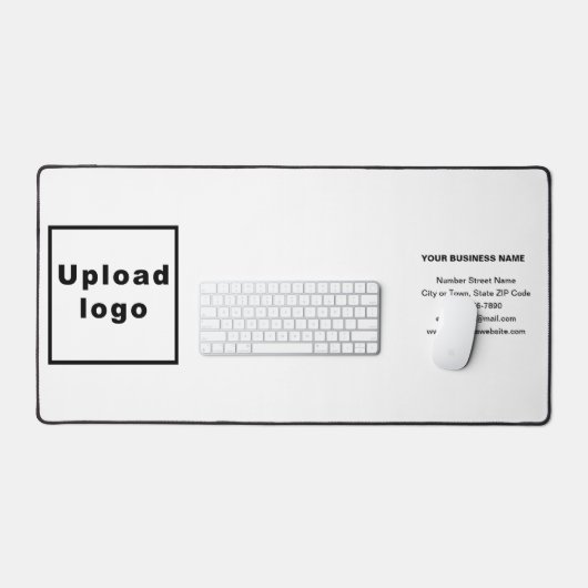 Marque d'affaires sur le chat blanc (Clavier et souris)