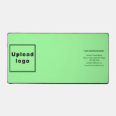 Marque d'affaires sur le chat vert clair (Recto)
