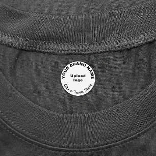 Marque d'affaires sur le Étiquette de vêtements ro