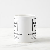 Marque d'affaires sur Mug (Centre)