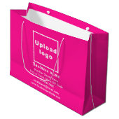 Marque d'affaires sur Pink Grosse Taille Sac cadea (Devant Angle)