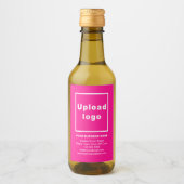 Marque d'affaires sur rose Petit Étiquette de vin (Devant)