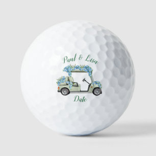 Marque de balle de golf Élégante Menthe en Treilli