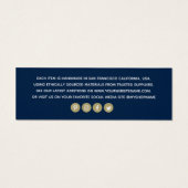 Marque de prix du logo de la marine professionnell (Dos)