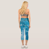 Marque d'eau élégant Capri Leggings (Verso)