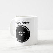 Marque d'entreprise noire | Pâques | Tasse (Devant gauche)