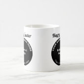 Marque d'entreprise noire | Pâques | Tasse (Centre)