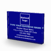 Marque d'entreprise sur le bloc photo rectangle bl (Droite)