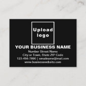 Marque d'entreprise sur petite carte rectangle noi (Devant)