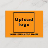 Marque d'entreprise sur petite carte rectangle ora (Dos)
