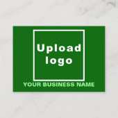Marque d'entreprise sur petite carte rectangle ver (Dos)