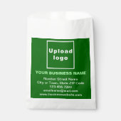 Marque d'entreprise verte | Sacs en papier (Devant)