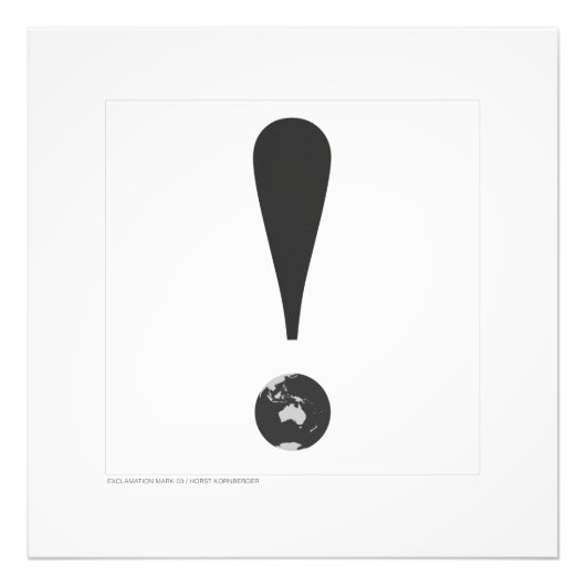 MARQUE D'EXCLAMATION 03 PHOTO IMPRIMÉE  (Devant)