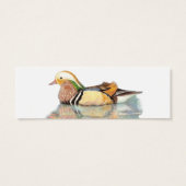 Marque du livre de canard Mandarin pour la Personn (Dos)