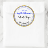 Marque Gold Trim Ingrédients Étiquette alimentaire (Sac)