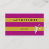 "Marque" les cartes de visite professionnels de (Devant)