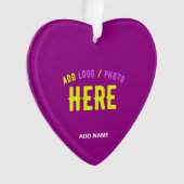 MARQUE MODERNE MODERNE PERSONNALISABLE POURPULAIRE (devant)