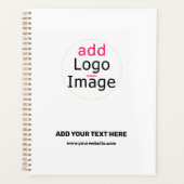 Marque moderne moderne tendance blanche (Devant)
