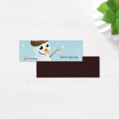Marque-page bonhomme de neige (Bureau)