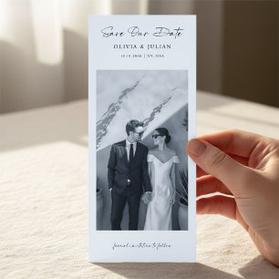 Marque-page Classique Photo Save the Date