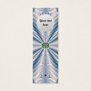 Marque-page personnalisé Blue Leaf