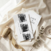 Marque-page simple Photobooth Save The Date