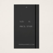 Marque professionnelle de vêtements haut de gamme (Dos)