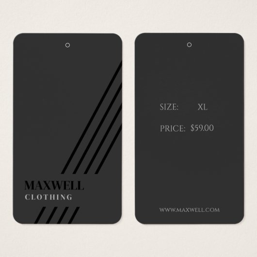 Marque professionnelle de vêtements haut de gamme (Devant & derrière)