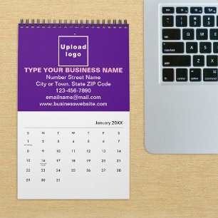 Marque Purple Business sur le calendrier