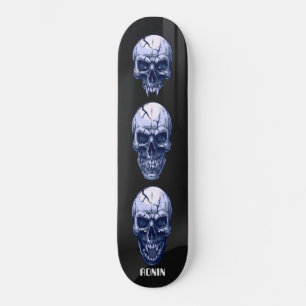 MARQUE RONIN SKID ROW SKULLS Skateboard Deck