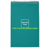 Marque turquoise Green Business sur Calendrier (Protection)