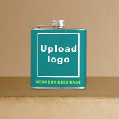 Marque turquoise Green Business sur flacon envelop