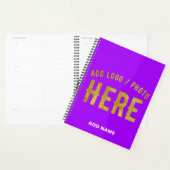 MARQUE VIOLETTE MODERNE PERSONNALISABLE DE STYLE V (Devant avec enveloppe)