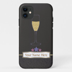 Marquee en champagne black "Barely Daar" iPhone 11 Hoesje