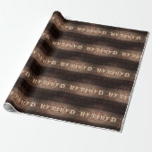 Marquee in ruste Sign On Brick Cadeaupapier (Uitgerold)